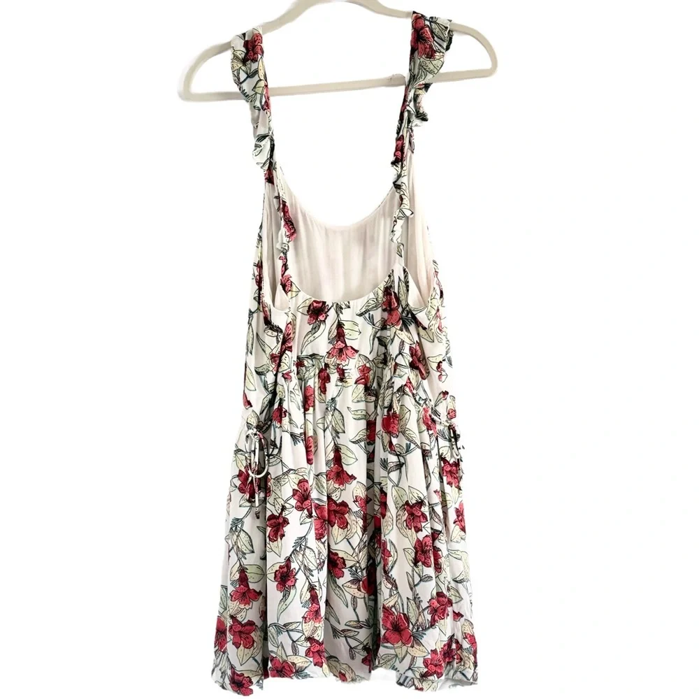 Free People Dear You Floral Printed Mini Dress Large - Picture 8 of 10